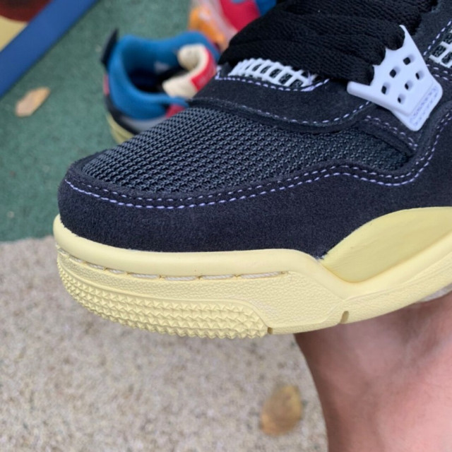 air jordan 4 union la off noir