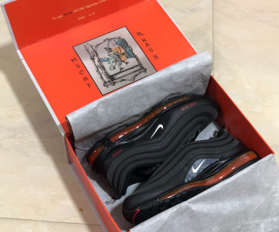 satan shoe air max 97