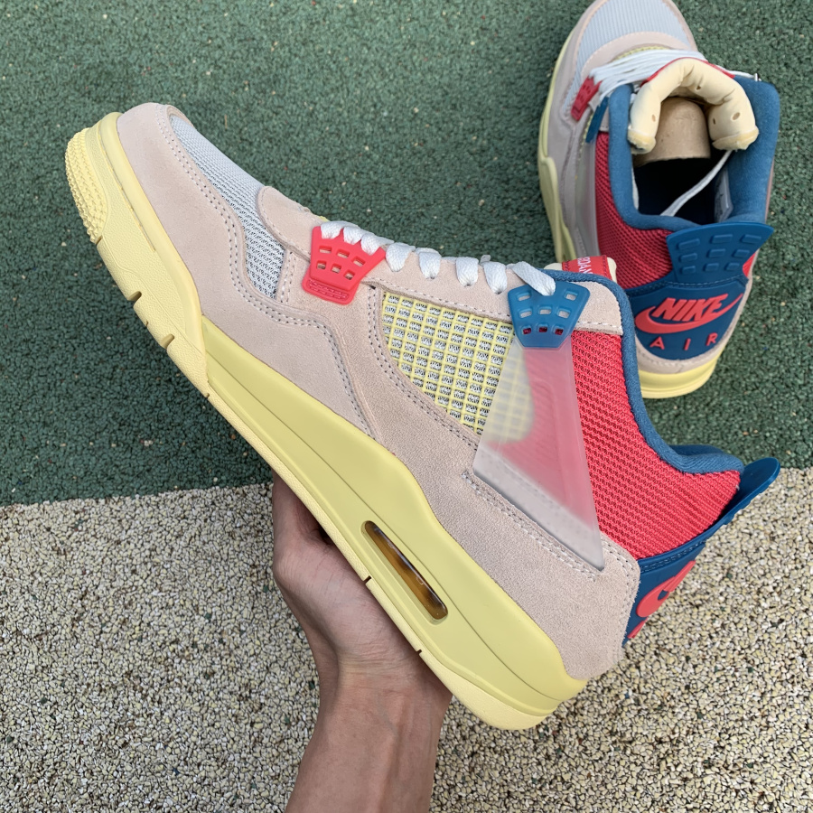 union la x air jordan 4 guava ice