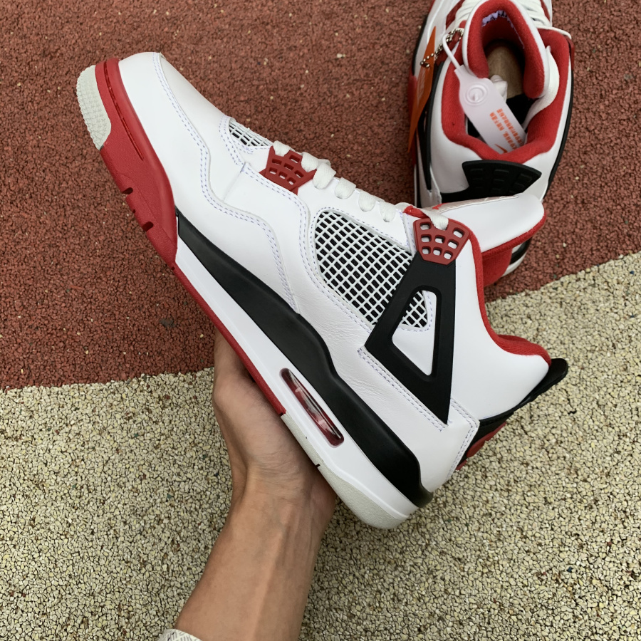 Air Jordan 4 Retro OG 'Fire Red' 2020 - WellKicks.com