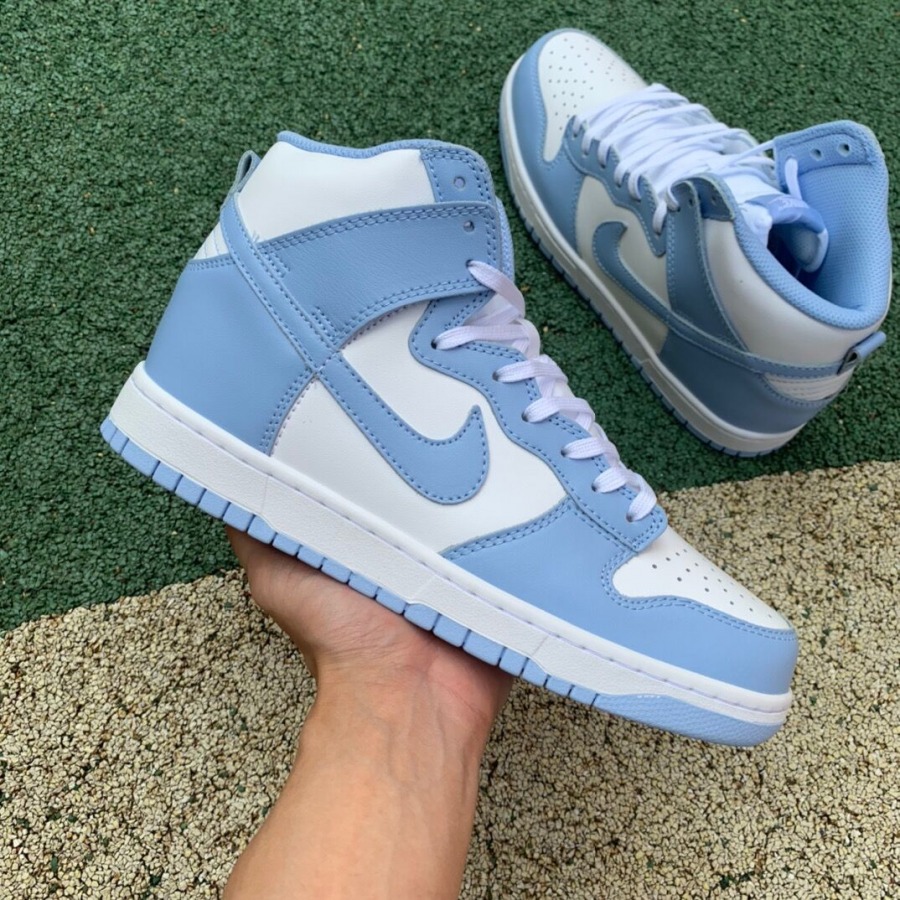 dunk high aluminum on feet