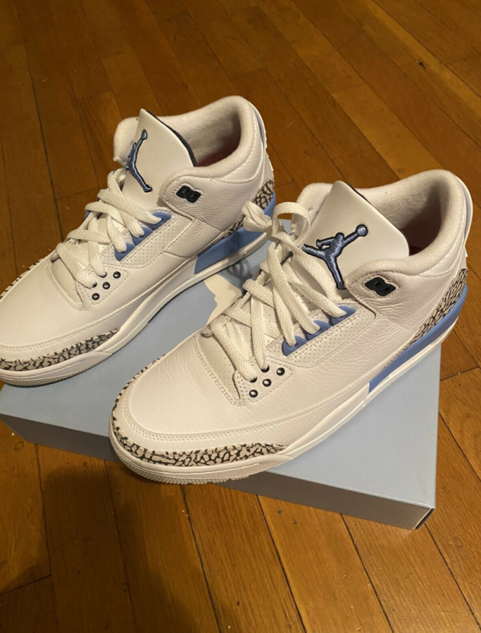 jordan retro 3 unc