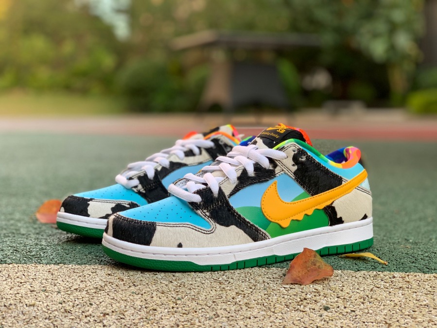 Ben & Jerry's x Dunk Low SB 'Chunky Dunky' - WellKicks.com