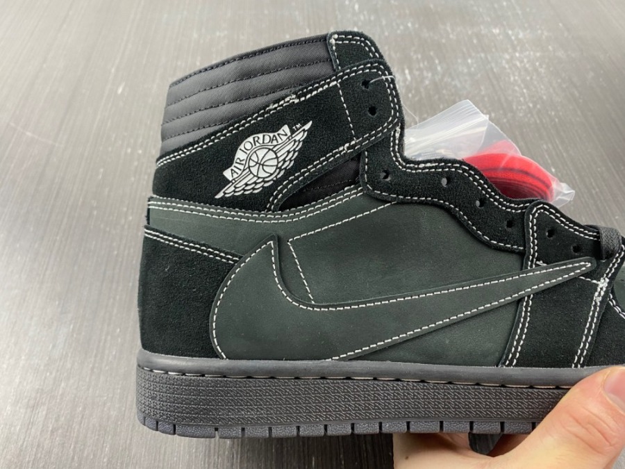 １着でも送料無料 Air jordan1xTravis scott Black Phantom23