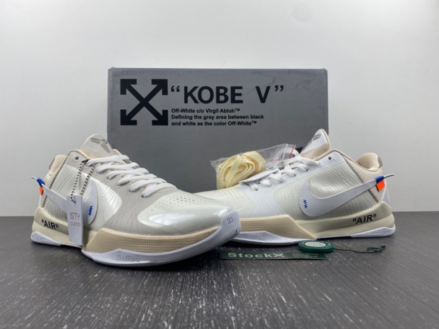 KicksFinder on X: Off White x Nike Zoom Kobe 5 Protro “In