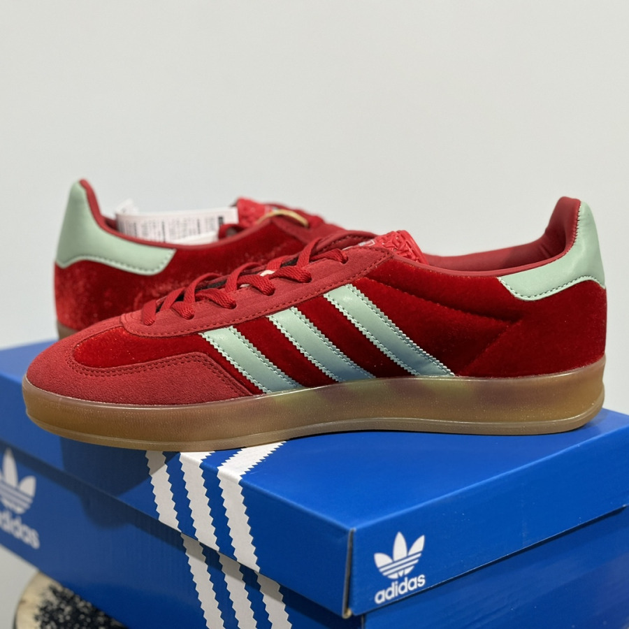 GG & ADIDAS GAZELLE SNEAKER BLACK VELVET